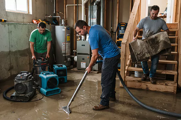 Basement Flood Cleanup Goodyear