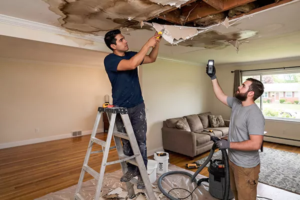 Ceiling Water Damage Restoration Goodyear