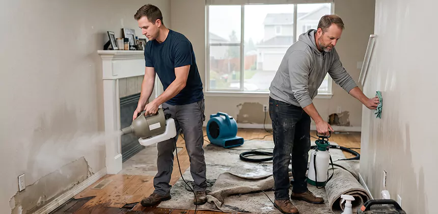 Post-Flood Sanitizing and Deodorizing in Goodyear