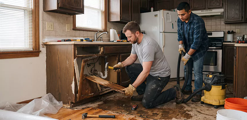 Repairing Water Damaged MDF Cabinets in Goodyear