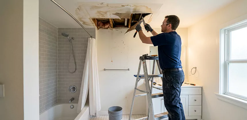 Bathroom Leak Ceiling Repair in Goodyear