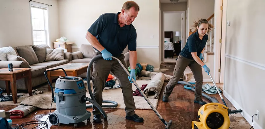 Hidden Leak Clean Up in Goodyear