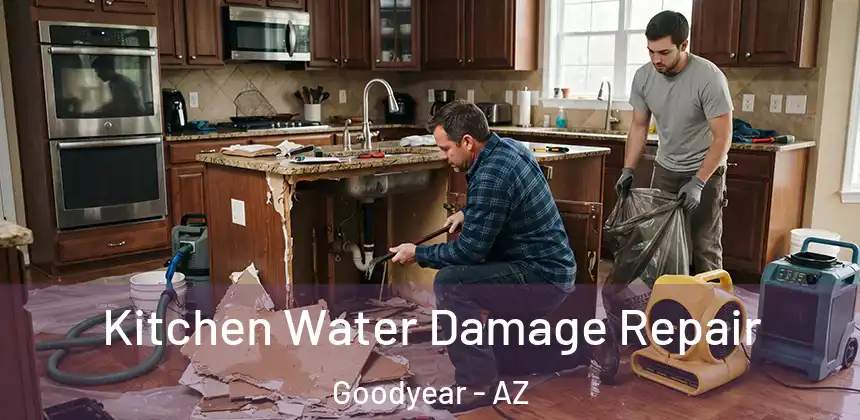  Kitchen Water Damage Repair Goodyear - AZ